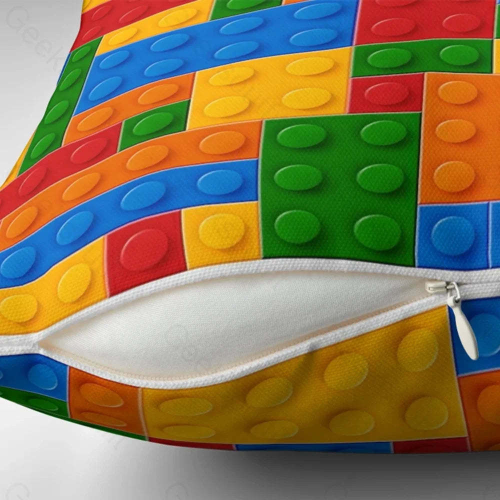 Building Blocks Toy Geek Pillowcase