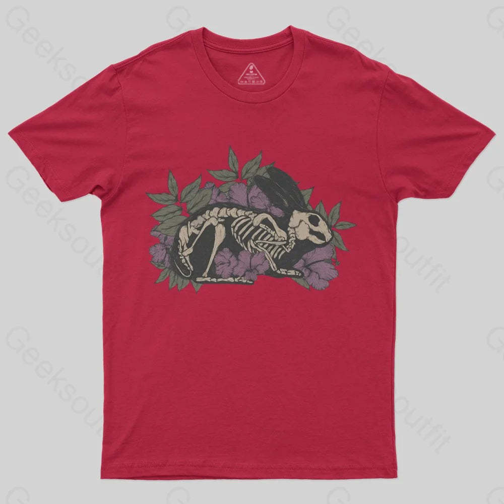 Bunny skeleton T-Shirt - Geeksoutfit