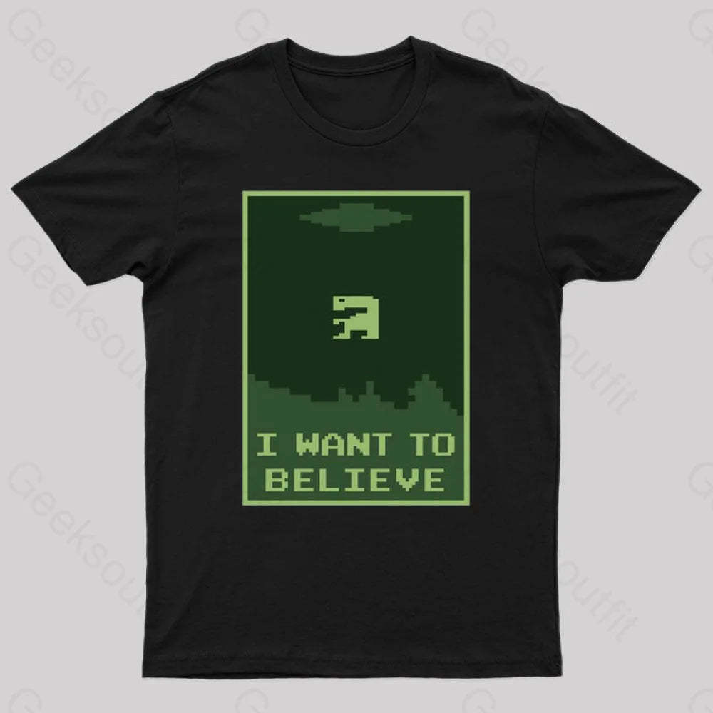 Buried Believer Nerd T-Shirt Black / S