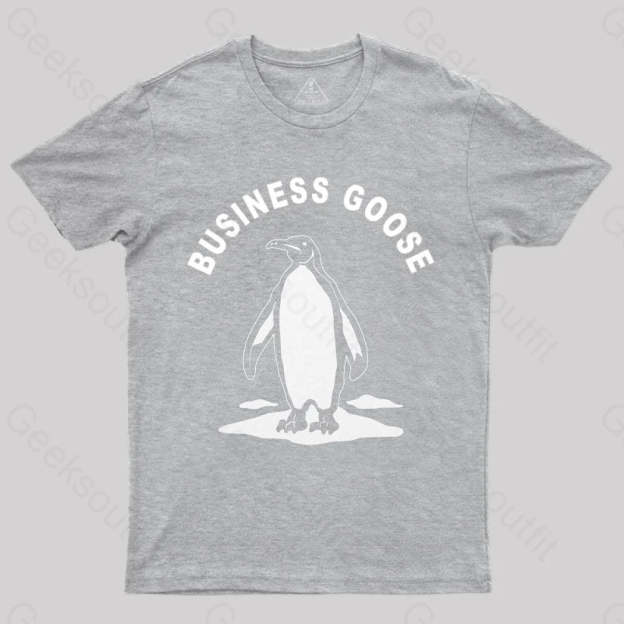 Business Goose T-Shirt Grey / S