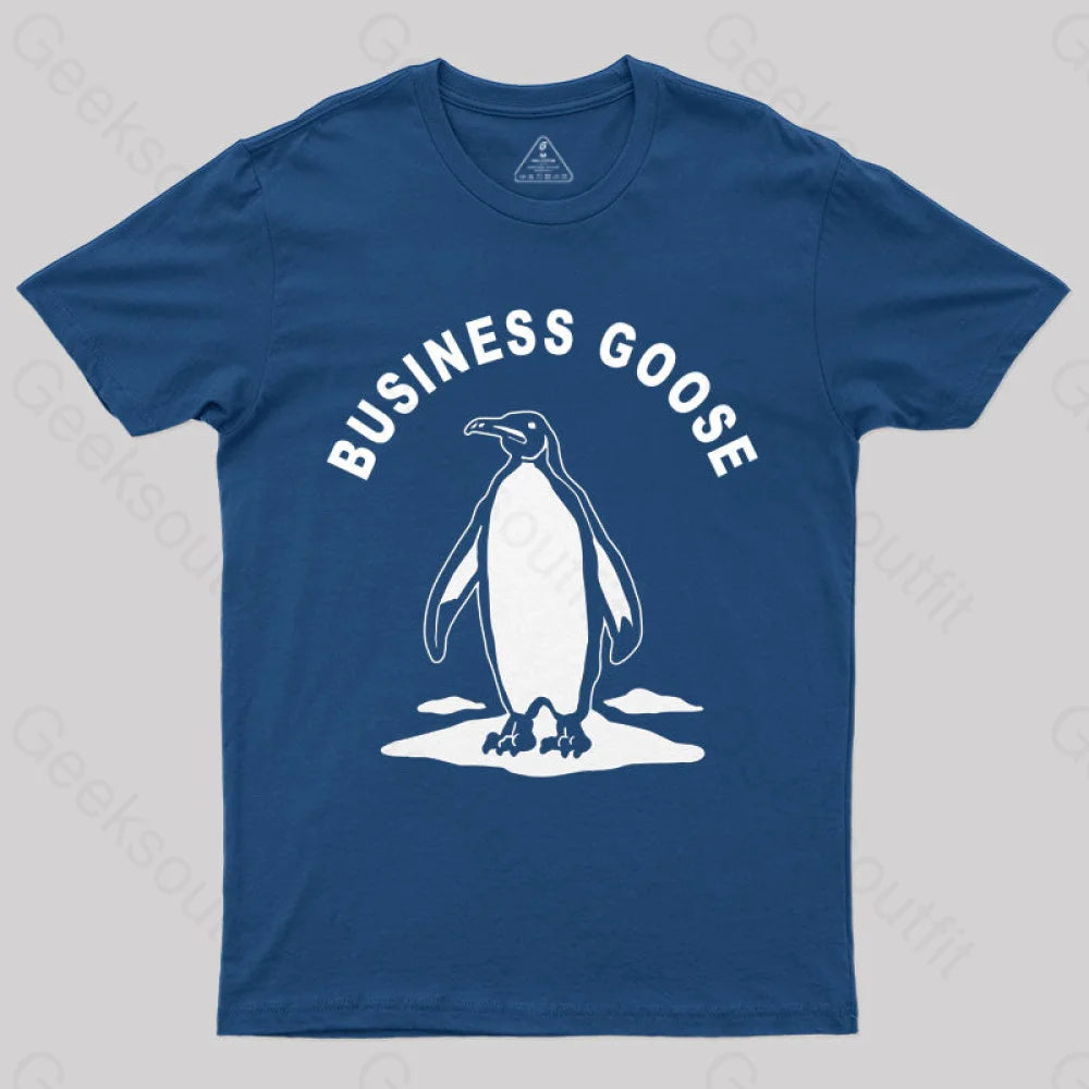 Business Goose T-Shirt Navy / S