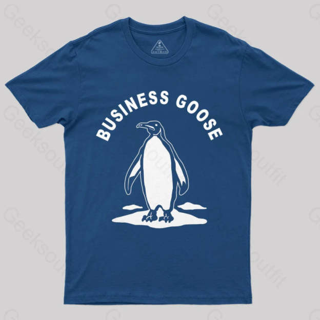 Business Goose T-Shirt Navy / S