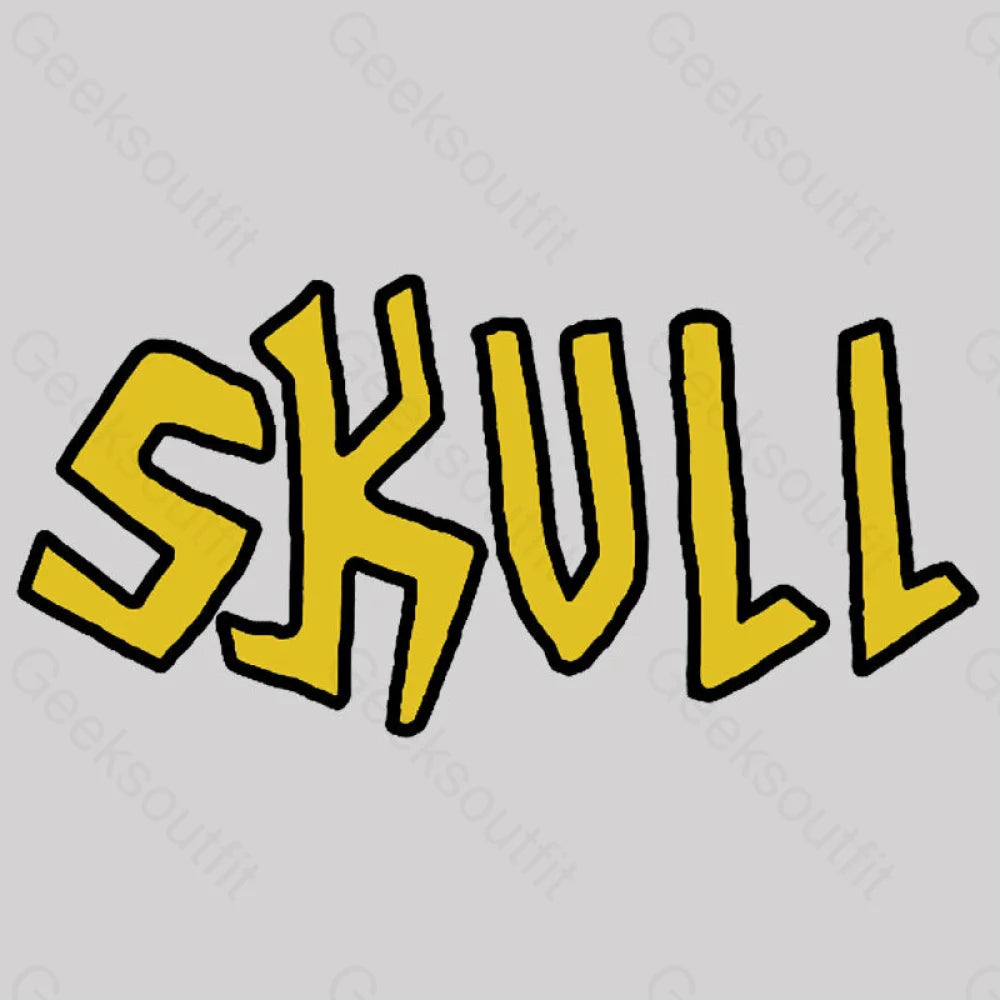 Butt Head Costume Skull Geek T-Shirt