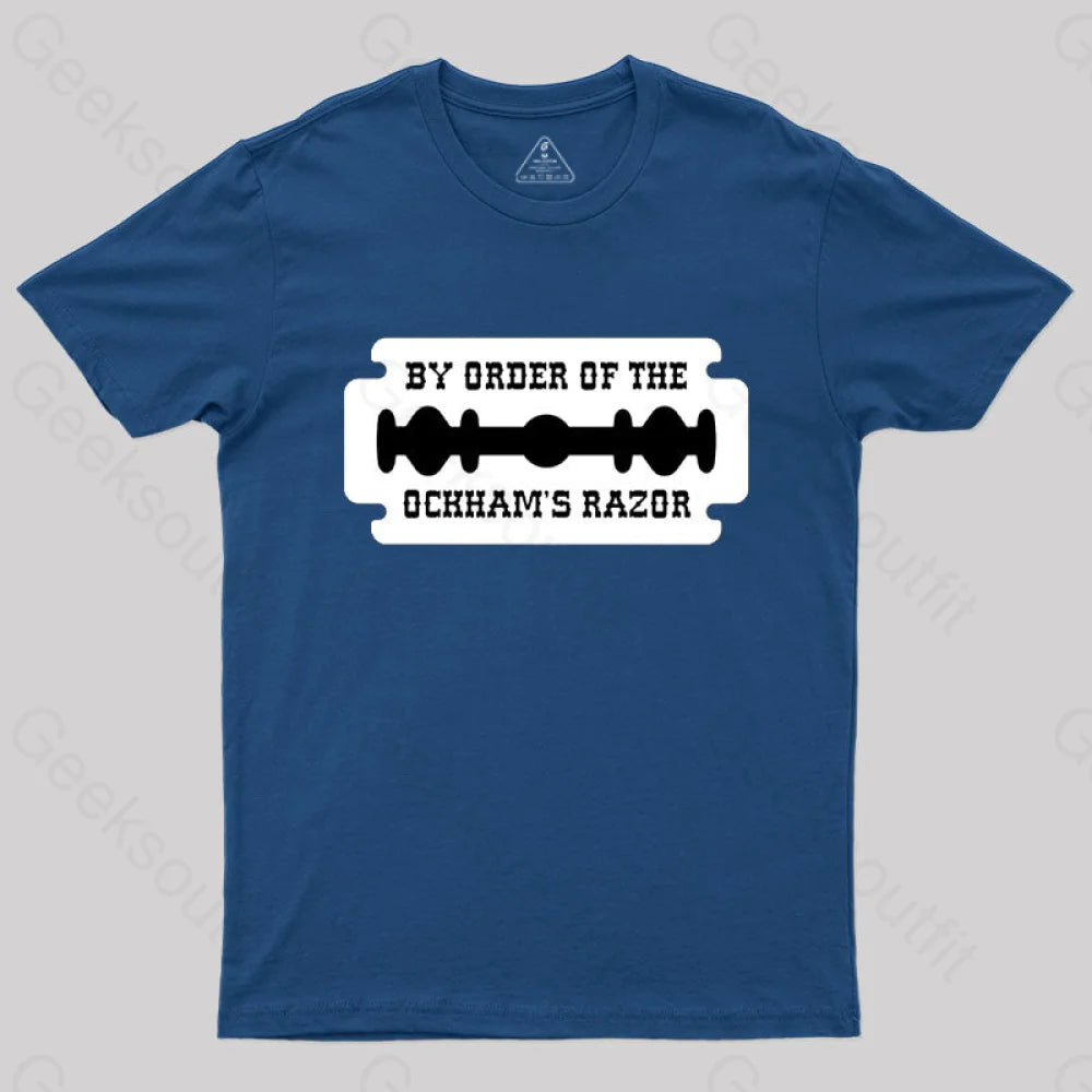 Buy Order Of The Ockham’s Razor T-Shirt Navy / S