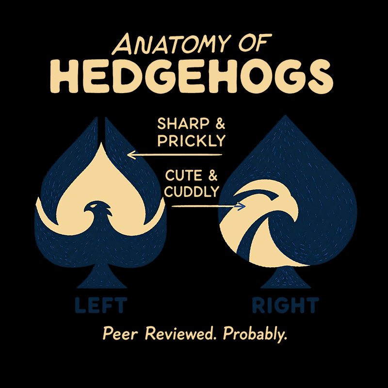 Anatomy Of A Hedgehog Geek T-Shirt