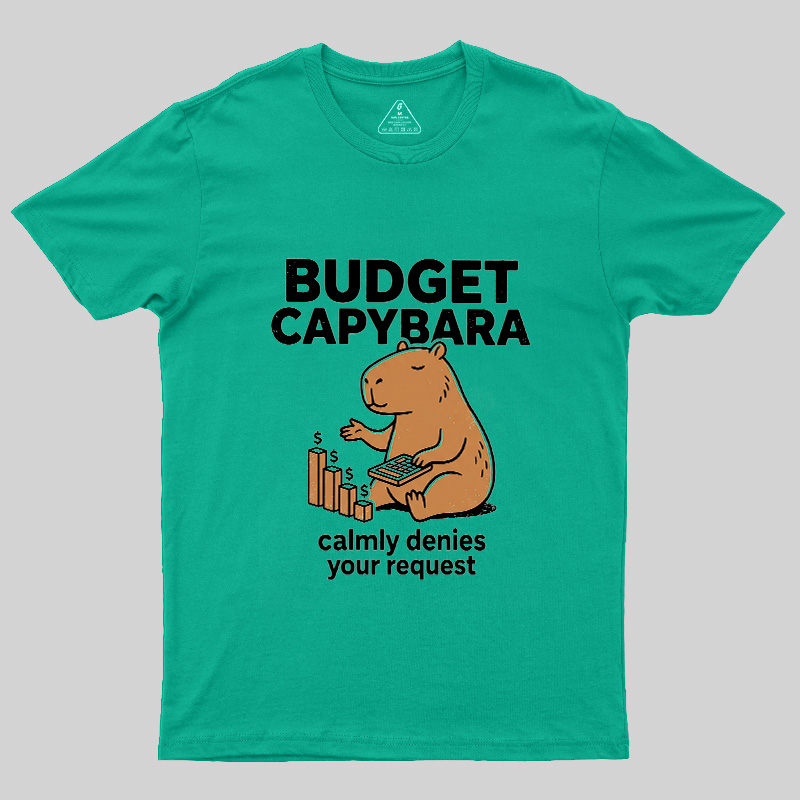 Budget Capybara Geek T-Shirt