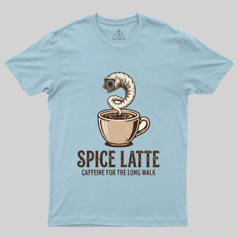 Caffeine For The Long Walk Geek T-Shirt Geek T-Shirt