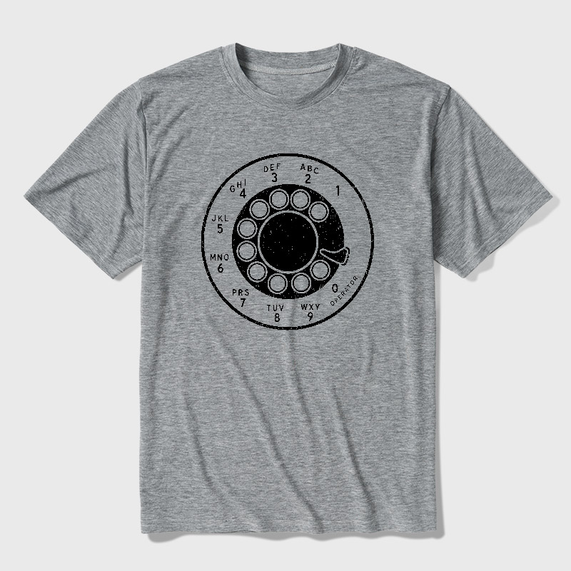 Rotary Dial Vintage Ultra Soft Heather Tee