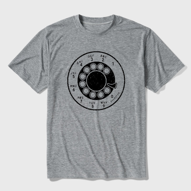 Rotary Dial Vintage Ultra Soft Heather Tee