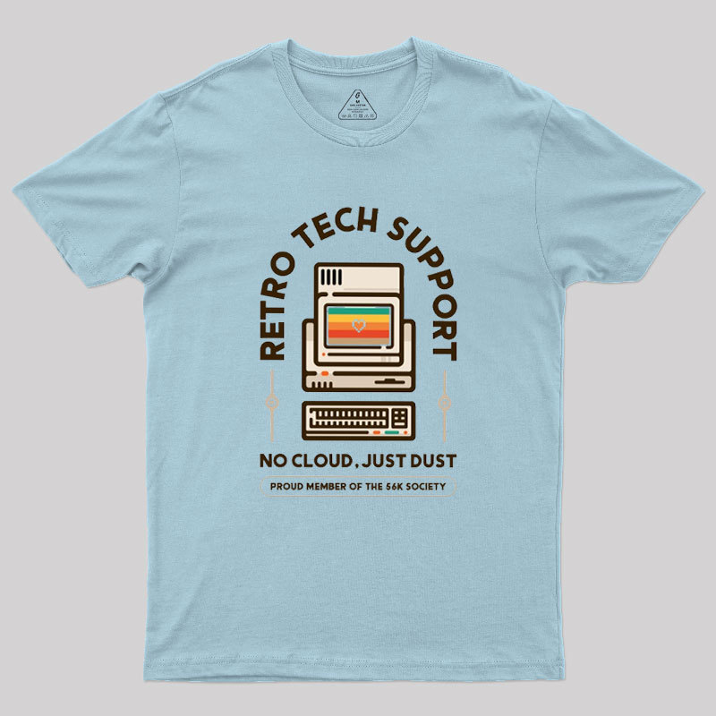 Retro Tech Support Geek T-Shirt