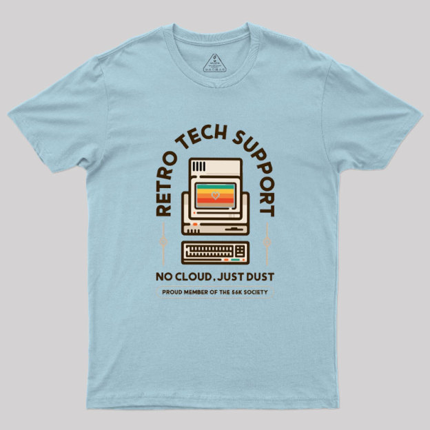 Retro Tech Support Geek T-Shirt