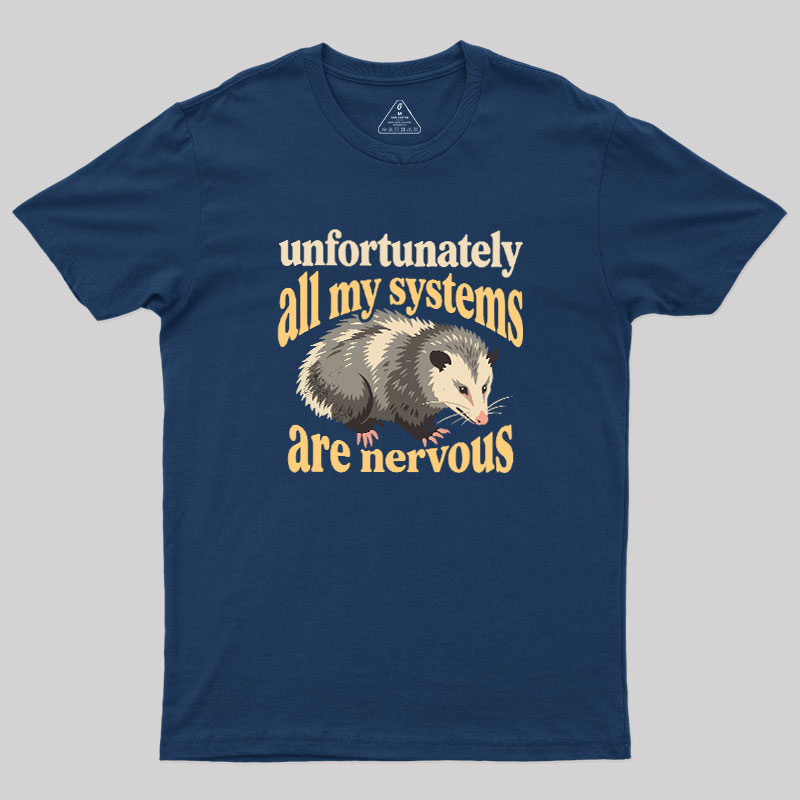 System Error Anxiety Geek T-Shirt
