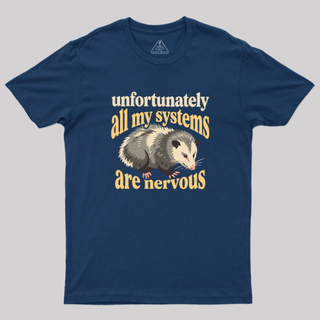 System Error Anxiety Geek T-Shirt