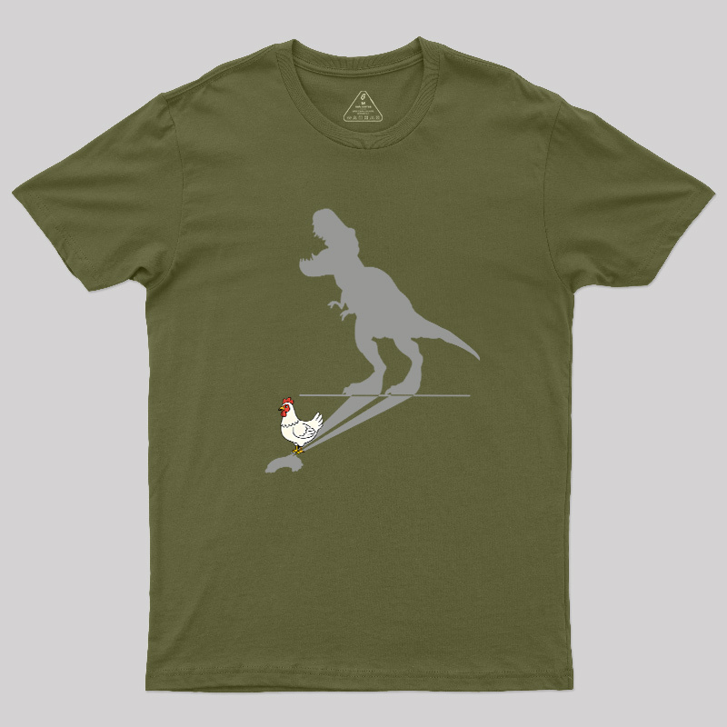 T-Rex Shadow Geek T-Shirt