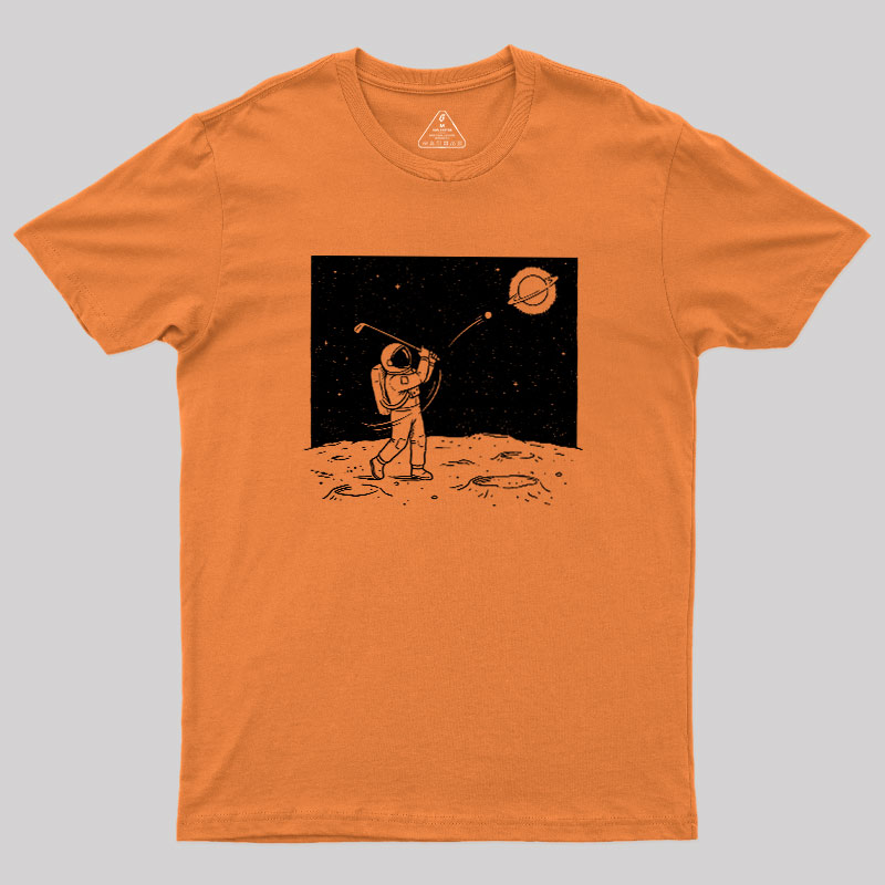Space Golf Geek T-Shirt