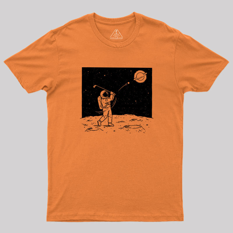 Space Golf Geek T-Shirt