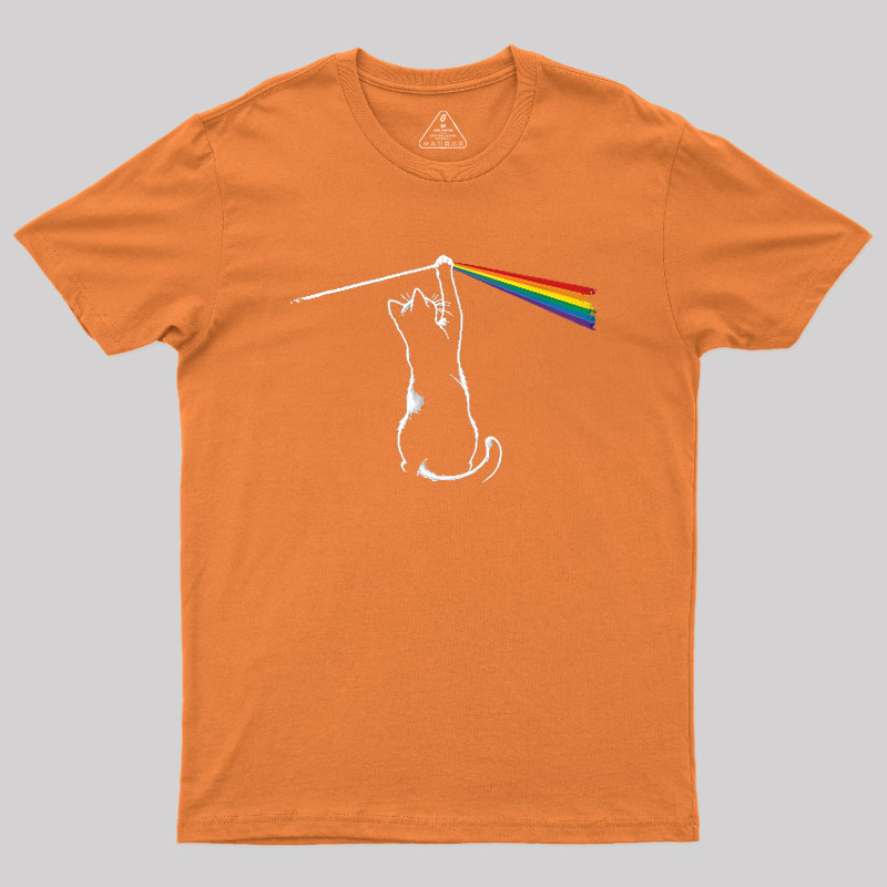 Funny Cat Geek T-Shirt