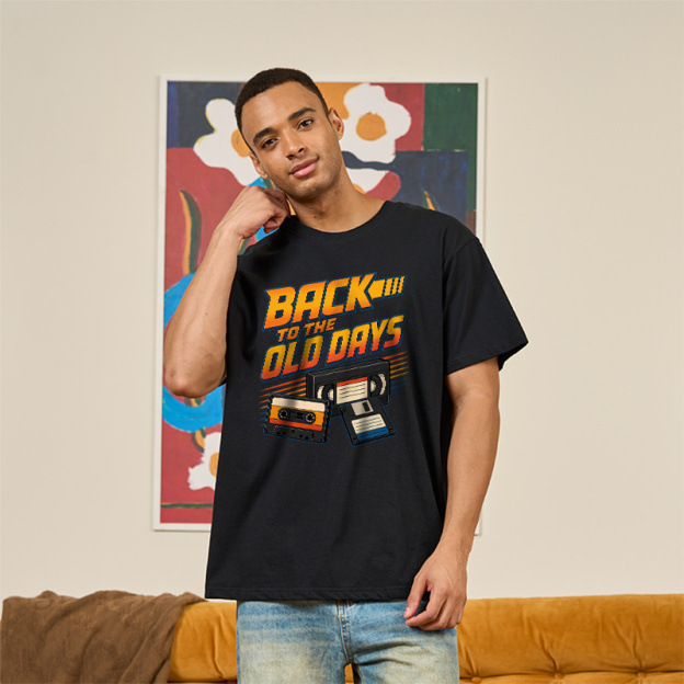 Back To The Old Days Geek T-Shirt
