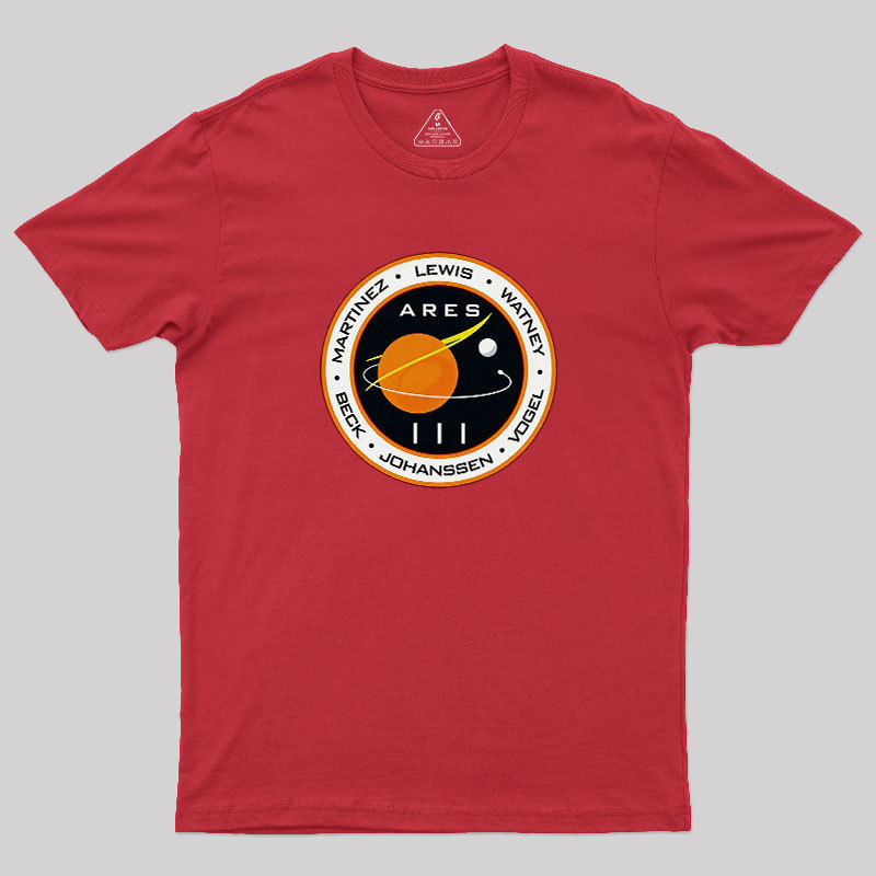 Mars Exploration Crew Geek T-Shirt