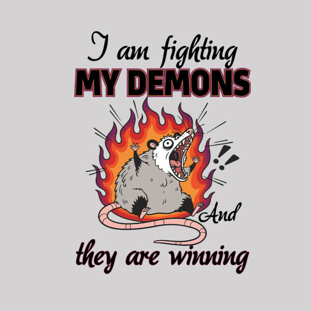 Demon Battle Geek T-Shirt