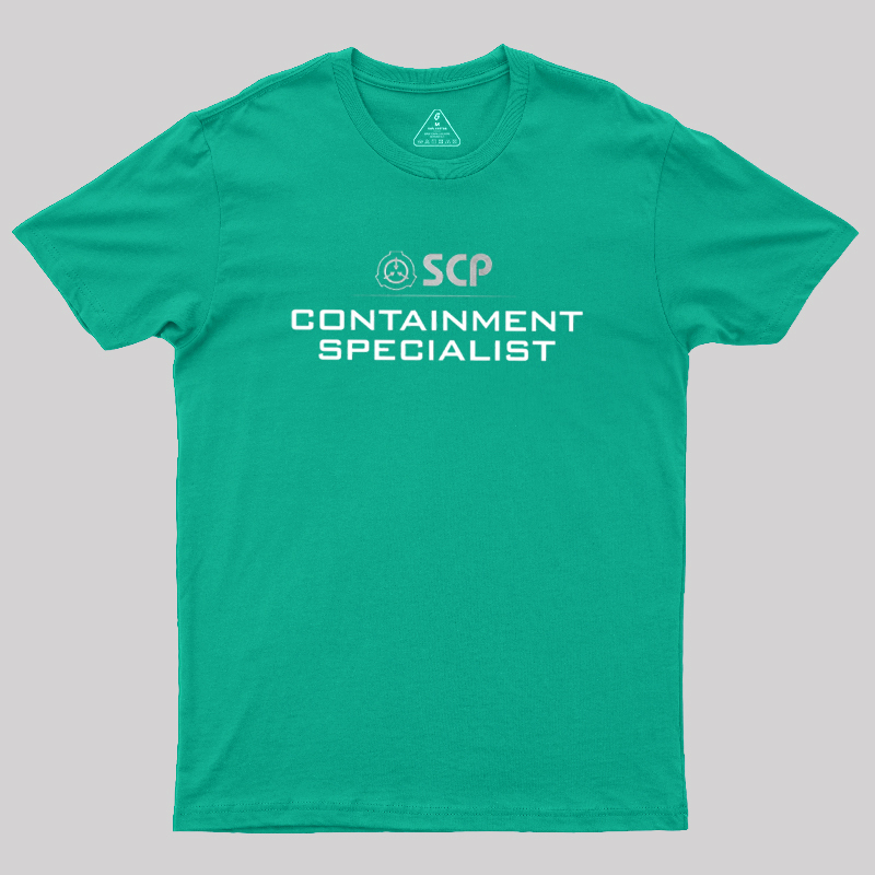 SCP Foundation Containment Specialist Geek T-Shirt
