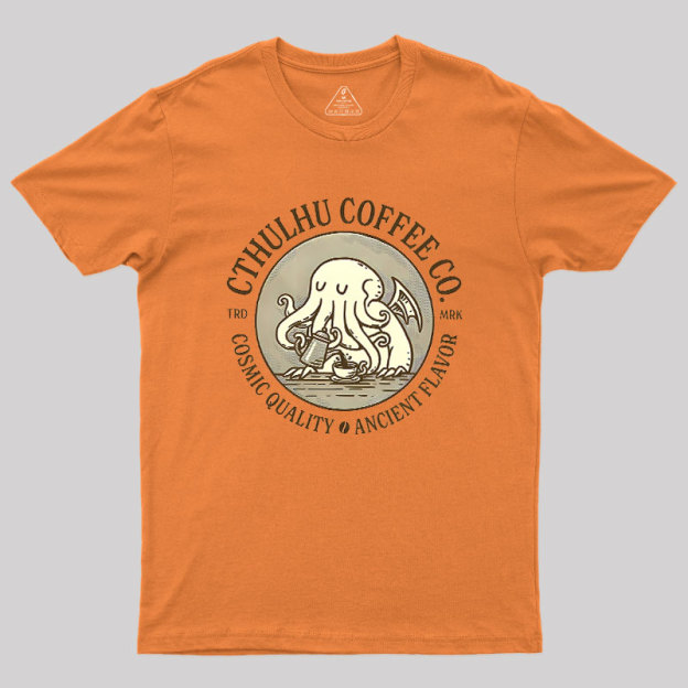 Cthulhu Coffee Co Geek T-Shirt