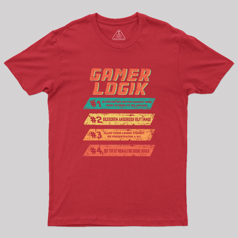 Gamer Logik Geek T-Shirt