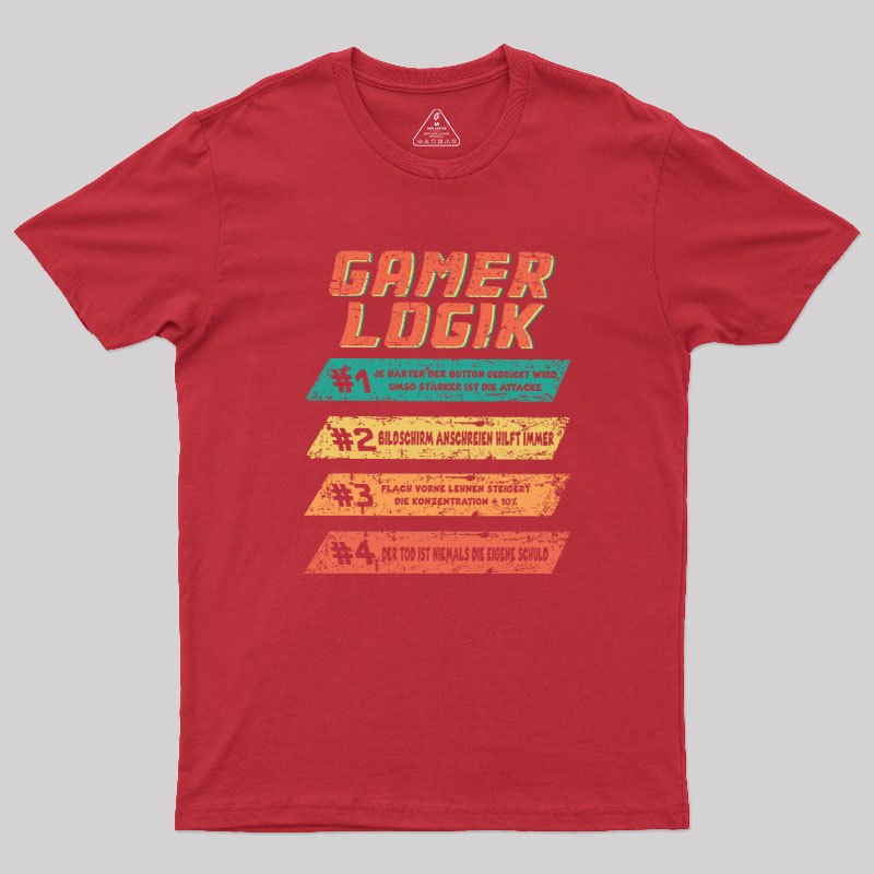 Gamer Logik Geek T-Shirt