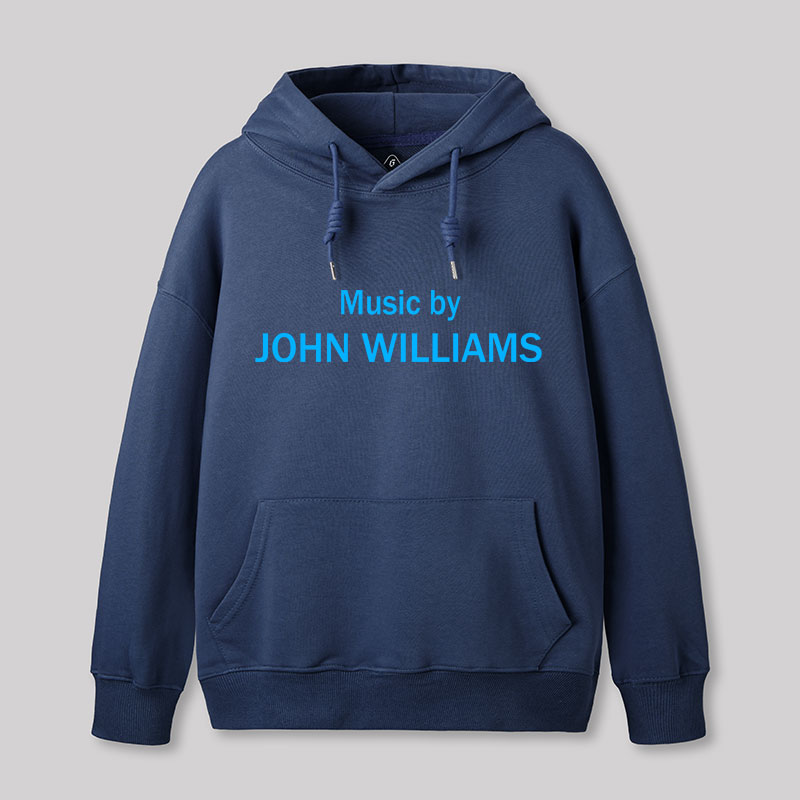 Music by John Williams Geek Hoodie