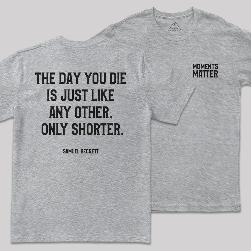 Final Moments Front and Back Printed Geek T-Shirt