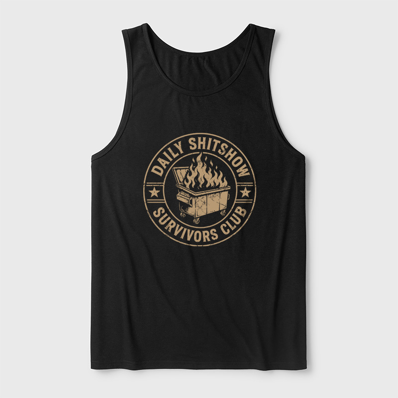 Daily Shitshow Ultra Soft Heather Tank