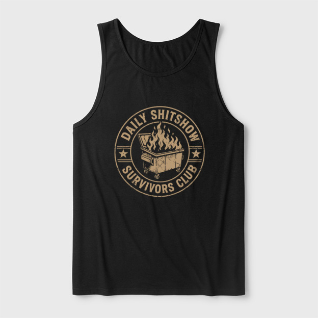 Daily Shitshow Ultra Soft Heather Tank