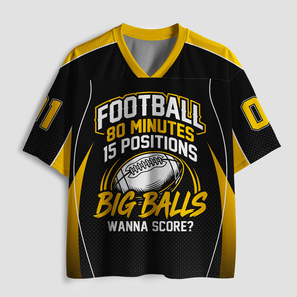 Wanna Score Geek Mesh Jersey