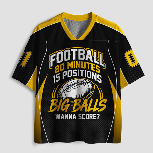 Wanna Score Geek Mesh Jersey