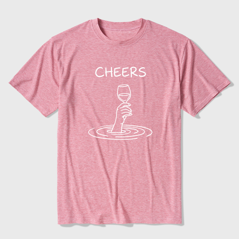 Cheers Ultra Soft Heather Tees