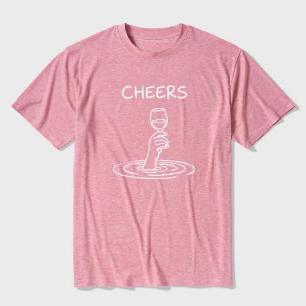 Cheers Ultra Soft Heather Tees