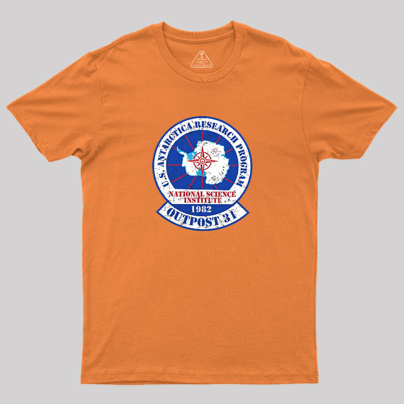 Outpost 31 Antarctica 1982 Geek T-Shirt