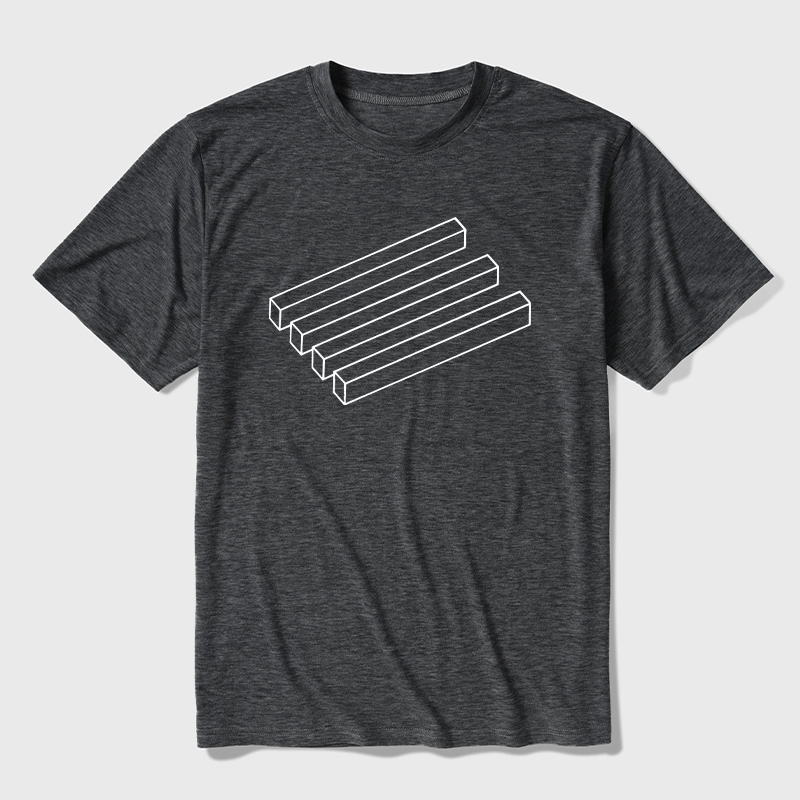 Optical Illusion Ultra Soft Heather Tees