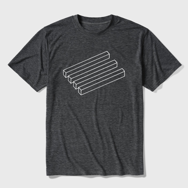 Optical Illusion Ultra Soft Heather Tees