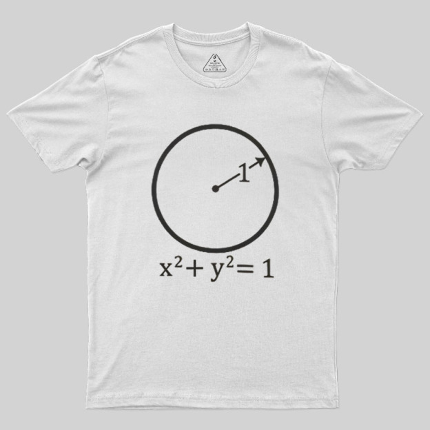 Unit Circle Math Geek T-Shirt
