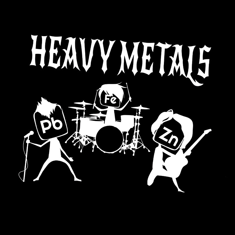 Heavy Metals Geek T-Shirt
