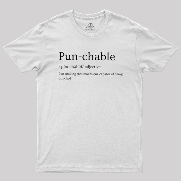 Pun-chable Geek T-Shirt
