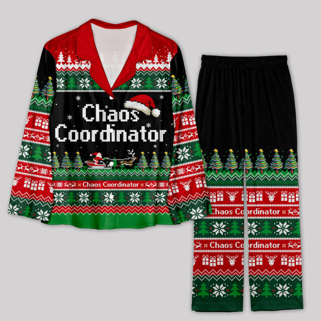 Chaos Coordinator Geek Pajama Sets