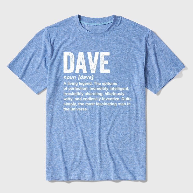 Dave Definition Ultra Soft Heather Tee