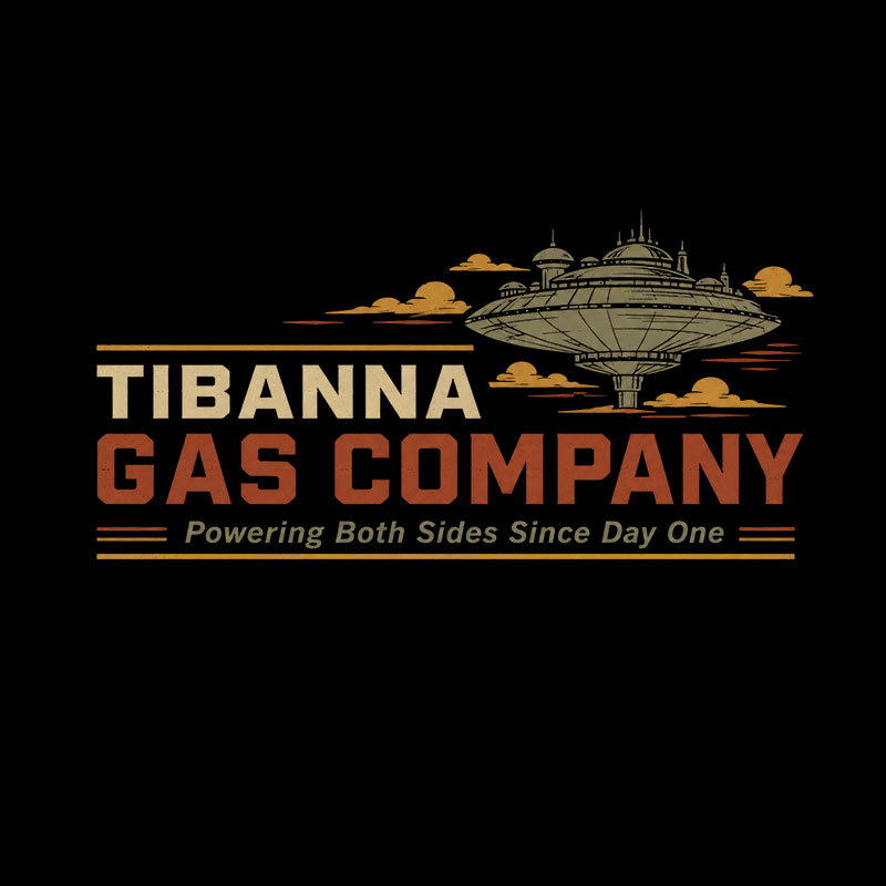 Tibanna Gas Company Geek T-Shirt