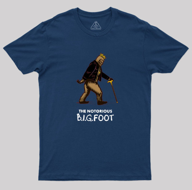 The Notorious B.I.G.Foot Geek T-Shirt