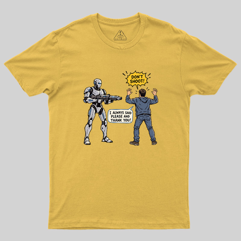 Polite Survival Geek T-Shirt
