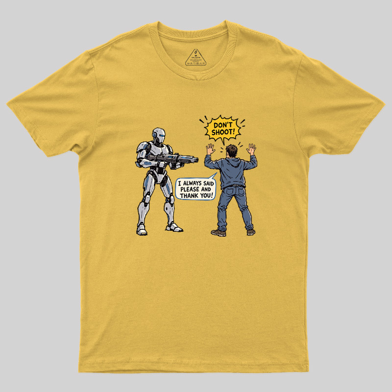 Polite Survival Geek T-Shirt