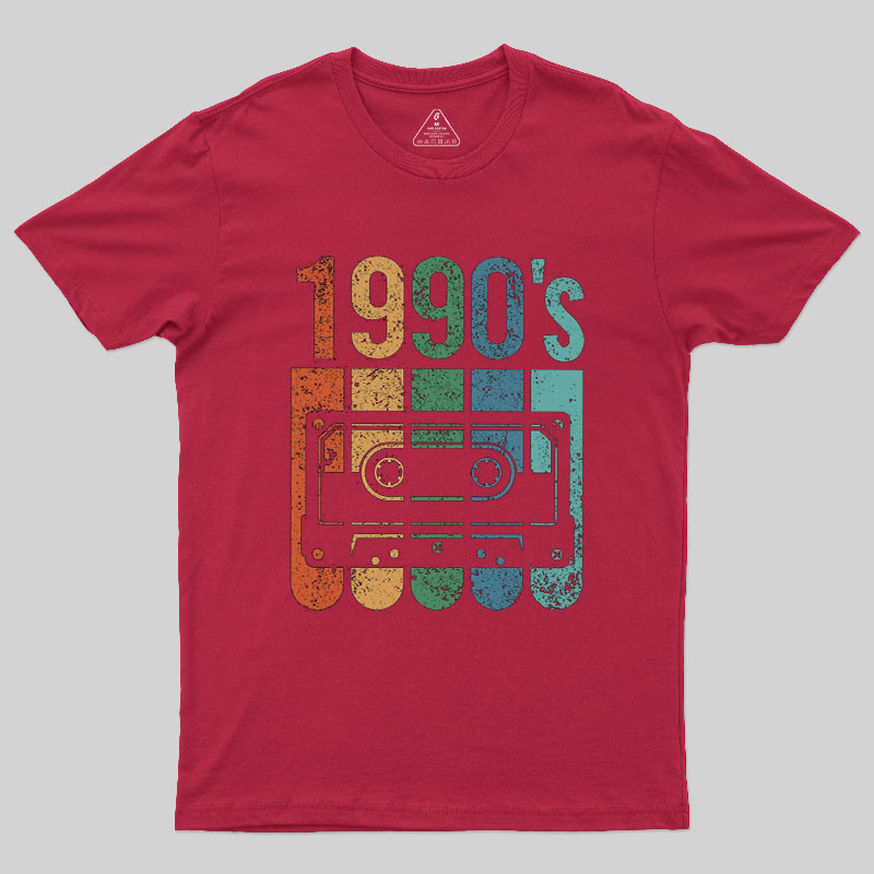 1990's Cassette Tape Geek T-Shirt