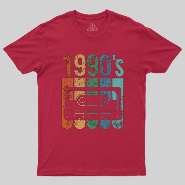 1990's Cassette Tape Geek T-Shirt